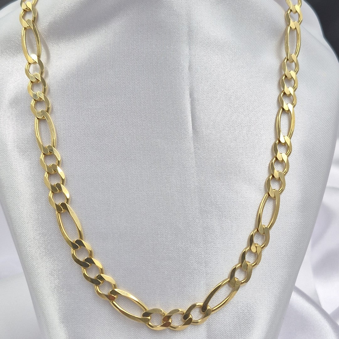CADENAS CARTIER 3 1 AMARILLA ORO 14K 45.7 (NUEVO)
