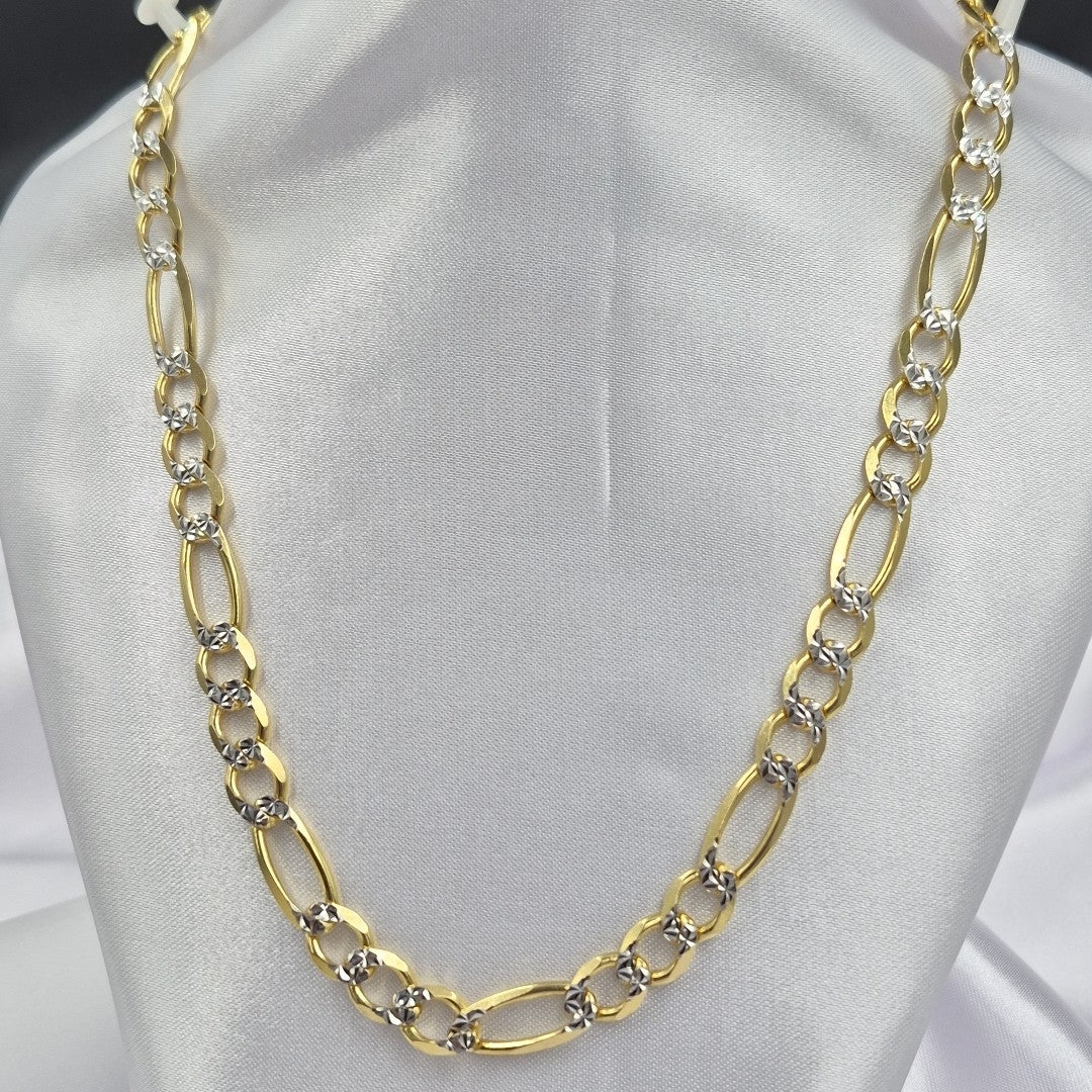 CADENAS CARTIER 3 1 DIAMANTADA ORO 14K 40.5 (NUEVO)