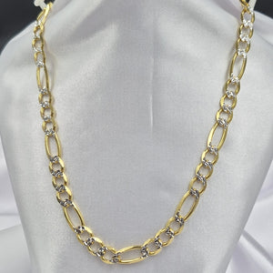 CADENAS CARTIER 3 1 DIAMANTADA ORO 14K 40.5 (NUEVO)