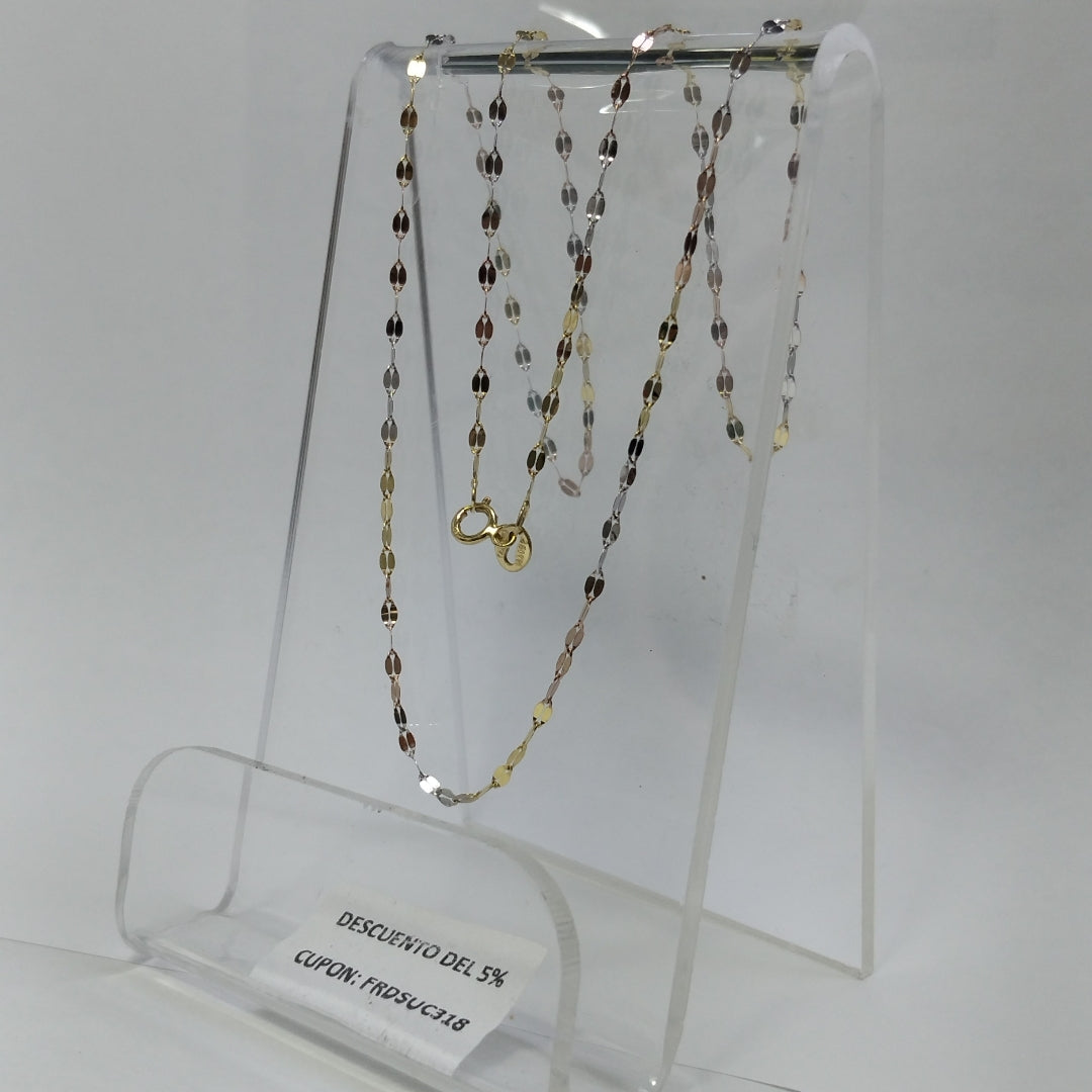 CADENA ORO COMBINADO 10 K 1 GRMS (SEMINUEVO)