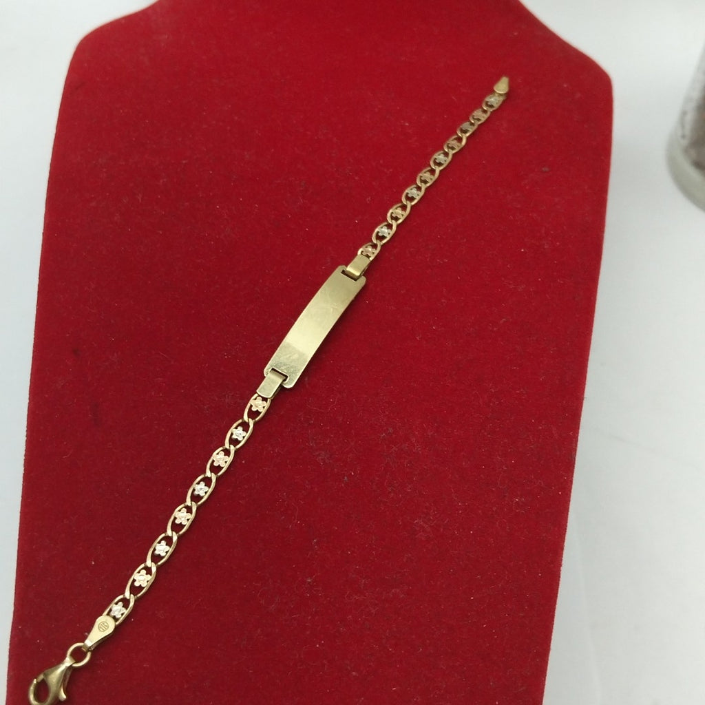 ESCLAVA ORO, ORO COMBINADO 14 K 3.6 GRMS (SEMINUEVO)