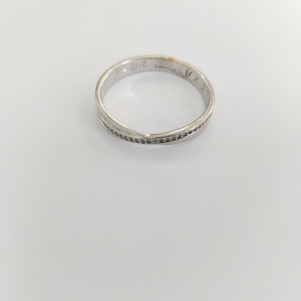 ARGOLLA ORO BLANCO 14 K 4,20 GRMS (SEMINUEVO)