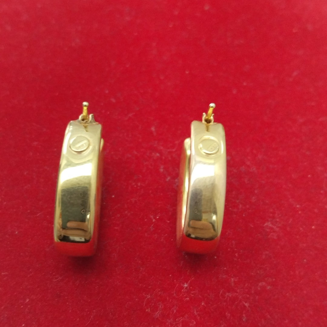 ARRACADAS PAR ORO 14 K 5.2 GRMS (SEMINUEVO)