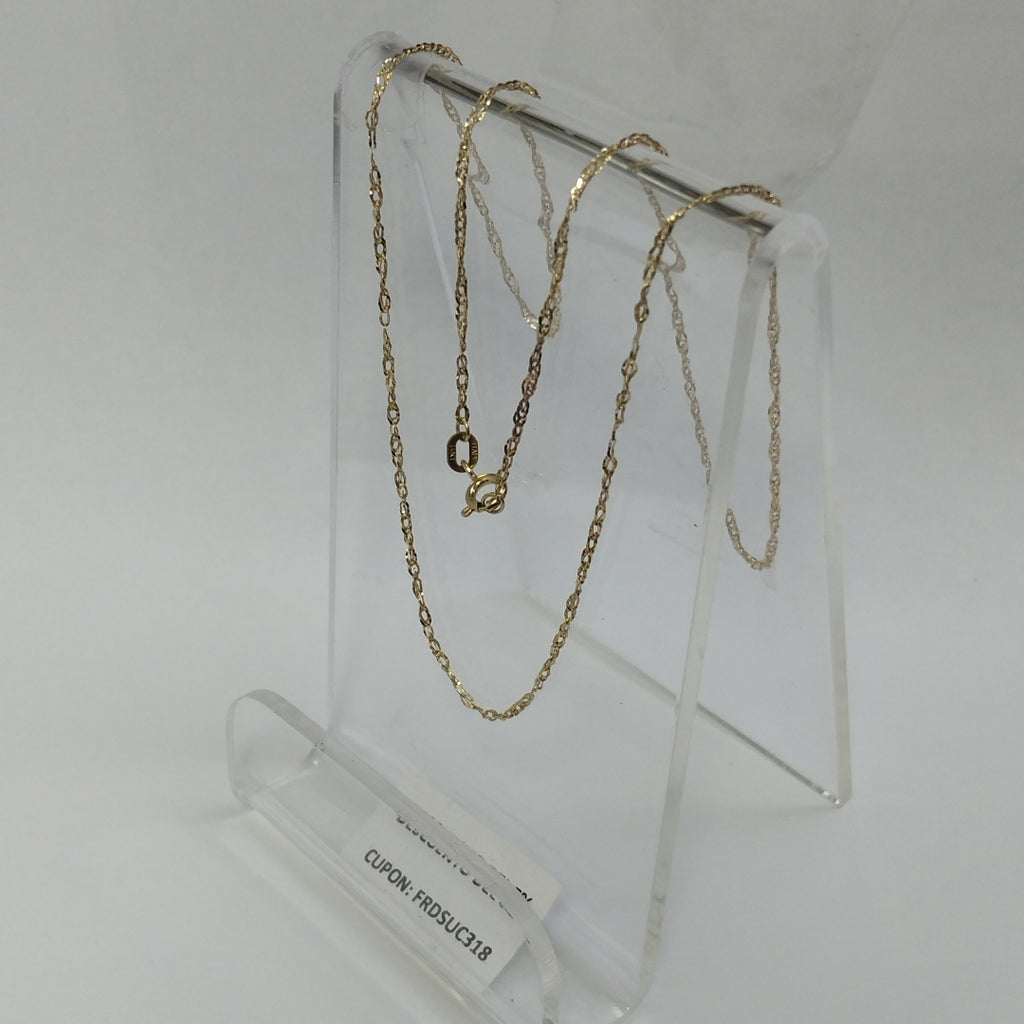 CADENA ORO 14 K 0.8 GRMS (SEMINUEVO)