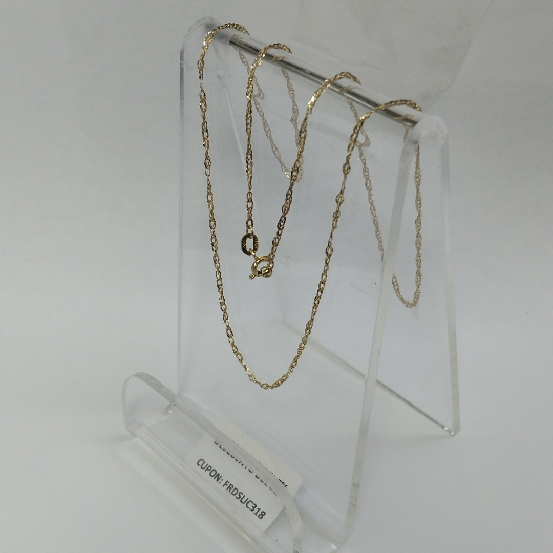 CADENA ORO 14 K 0.8 GRMS (SEMINUEVO)