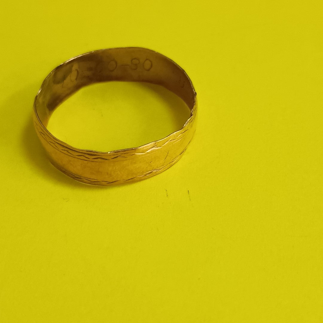 ARGOLLA ORO 10 K 1.6 GRMS (SEMINUEVO)