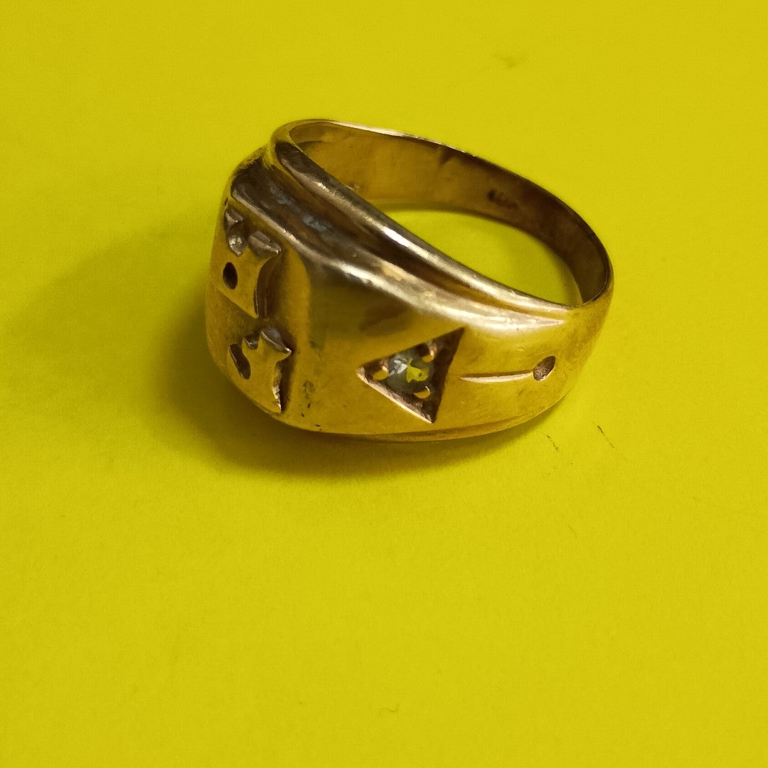 ANILLO ORO 10 K 4 GRMS (SEMINUEVO)