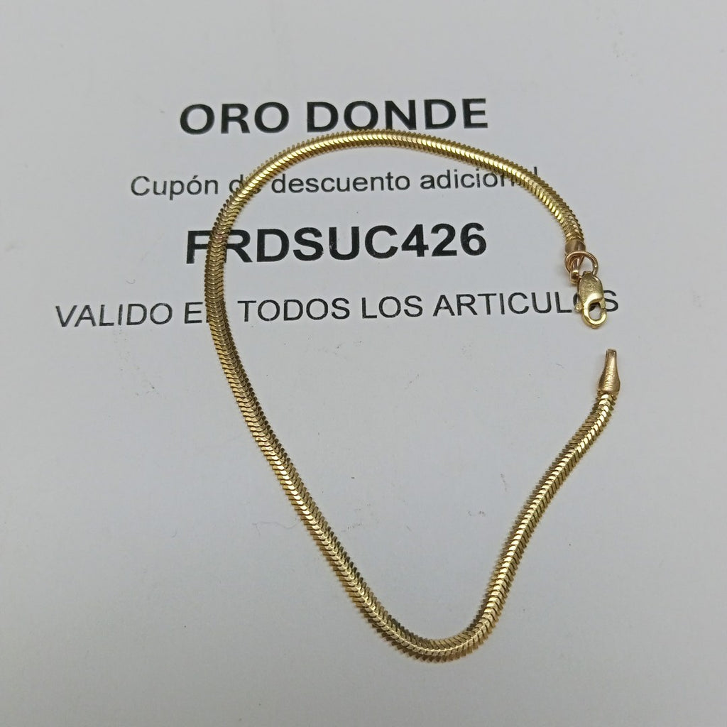 PULSERA ORO 14 K 2.3 GRMS (SEMINUEVO)