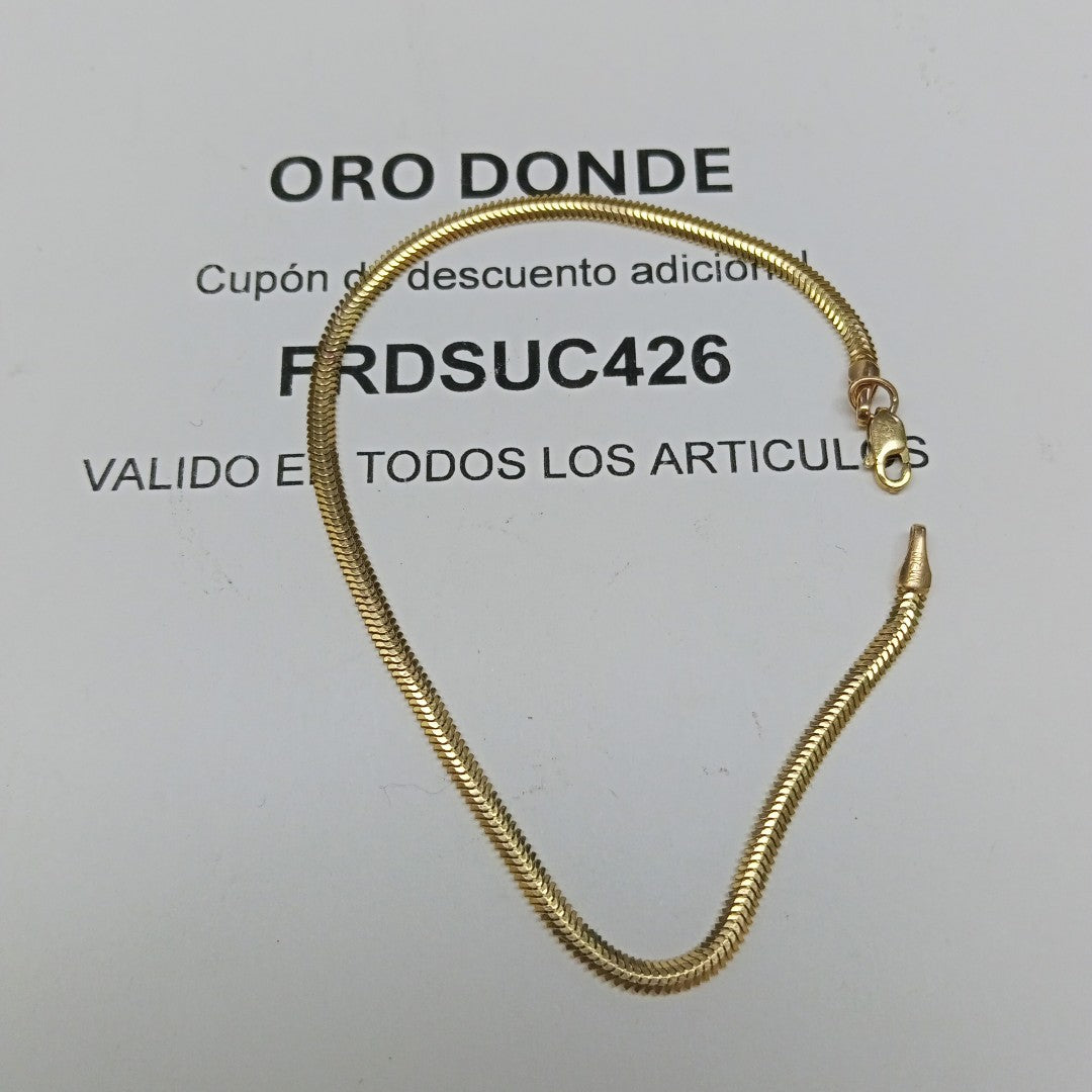 PULSERA ORO 14 K 2.3 GRMS (SEMINUEVO)