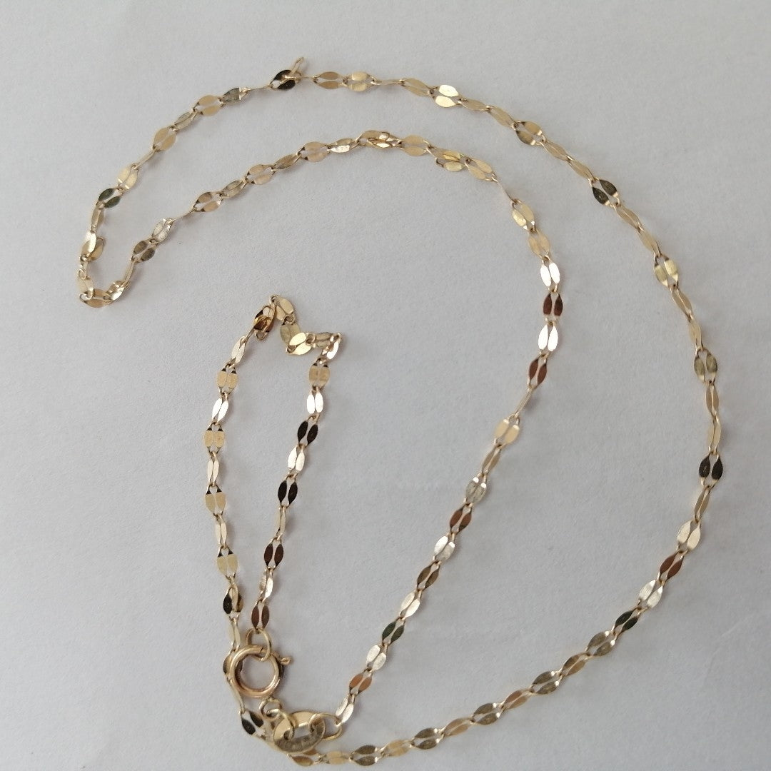 CADENA ORO 10 K 0.9 GRMS (SEMINUEVO)