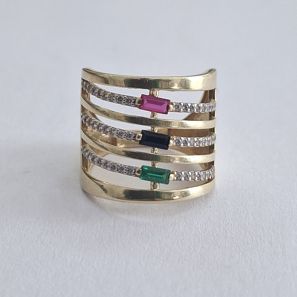 ANILLO ORO 10 K 3,80 GRMS (SEMINUEVO)