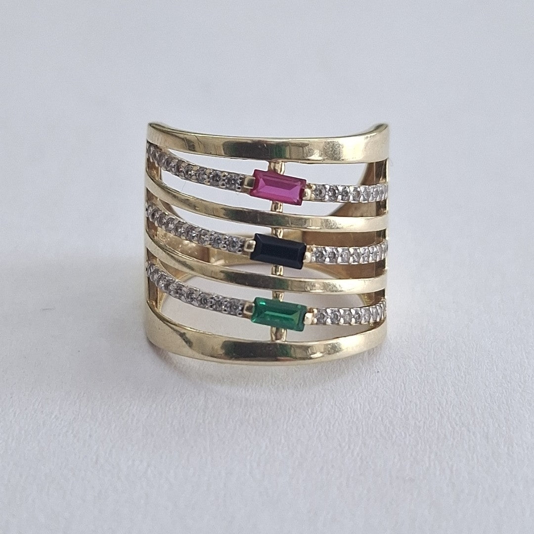 ANILLO ORO 10 K 3,80 GRMS (SEMINUEVO)