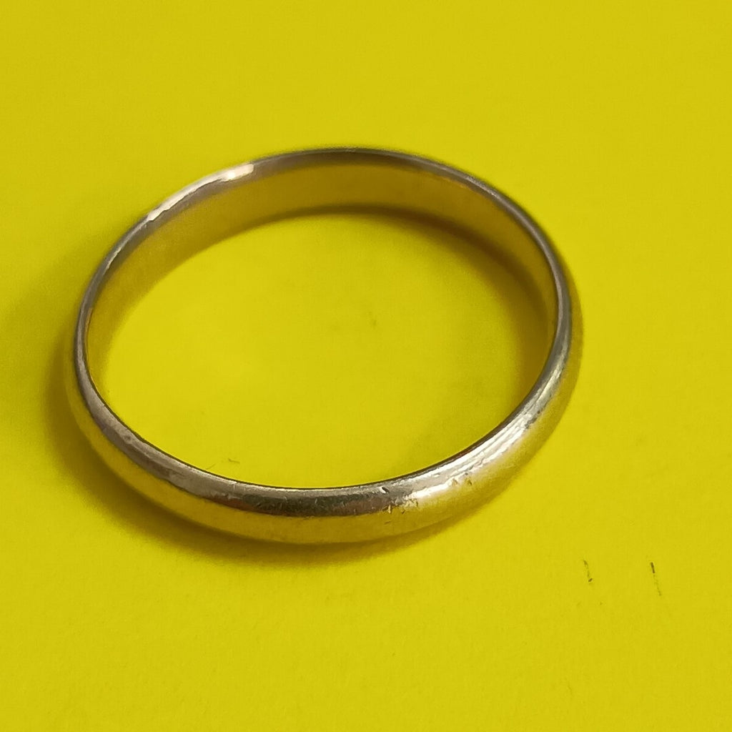ARGOLLA ORO, ORO BLANCO 10 K 4.1 GRMS (SEMINUEVO)