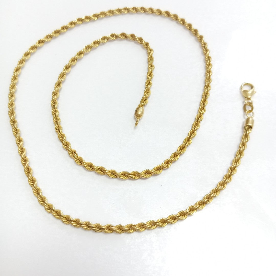 CADENA ORO 14 K 4.5 GRMS (SEMINUEVO)
