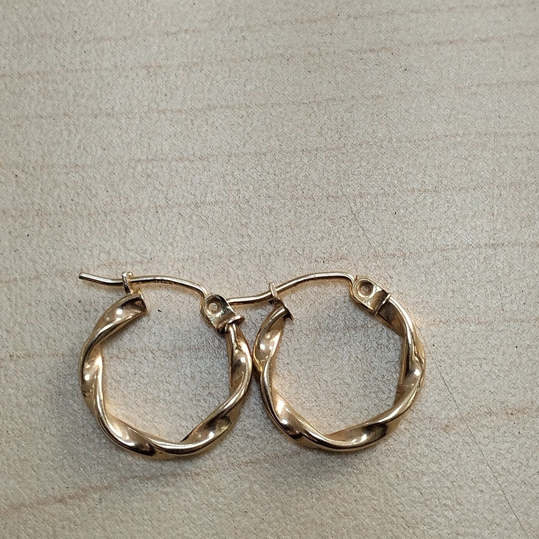 ARRACADAS PAR ORO 10 K 0,80 GRMS (SEMINUEVO)