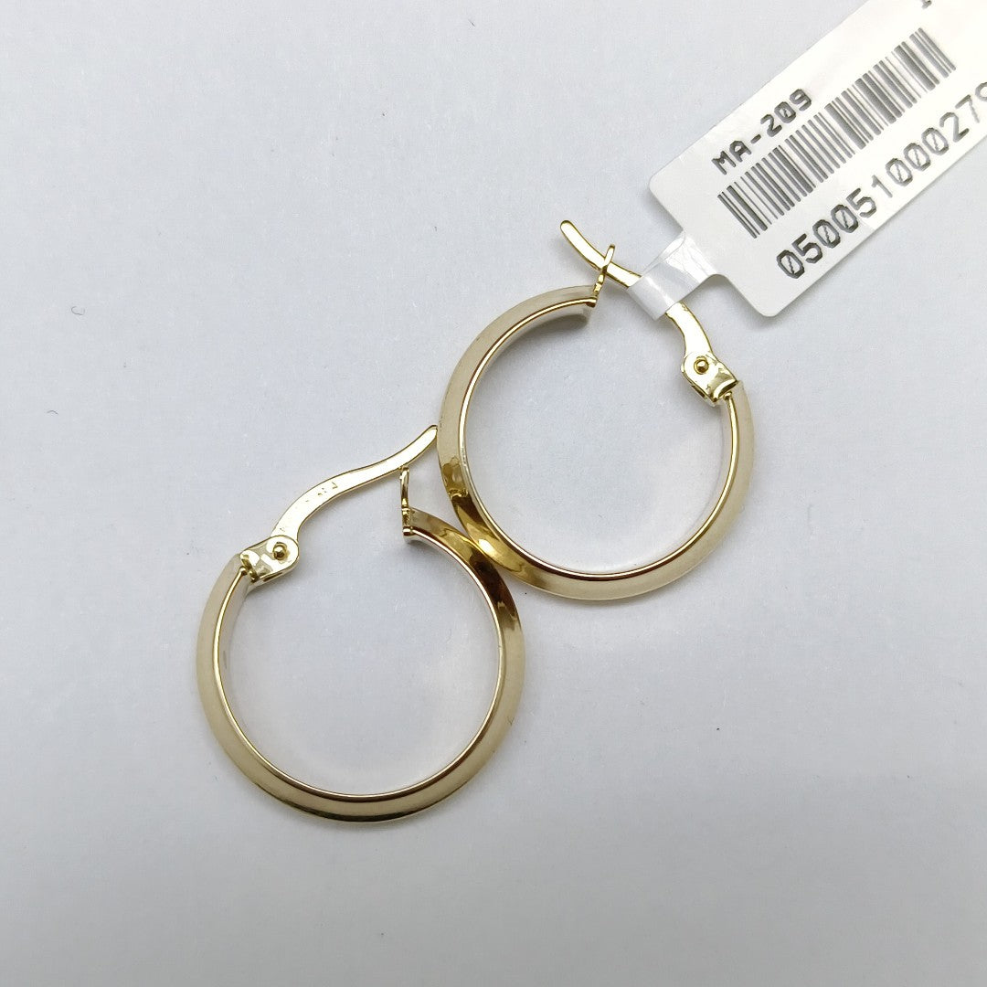 ARRACADAS ORO 14K 1.4 (NUEVO)