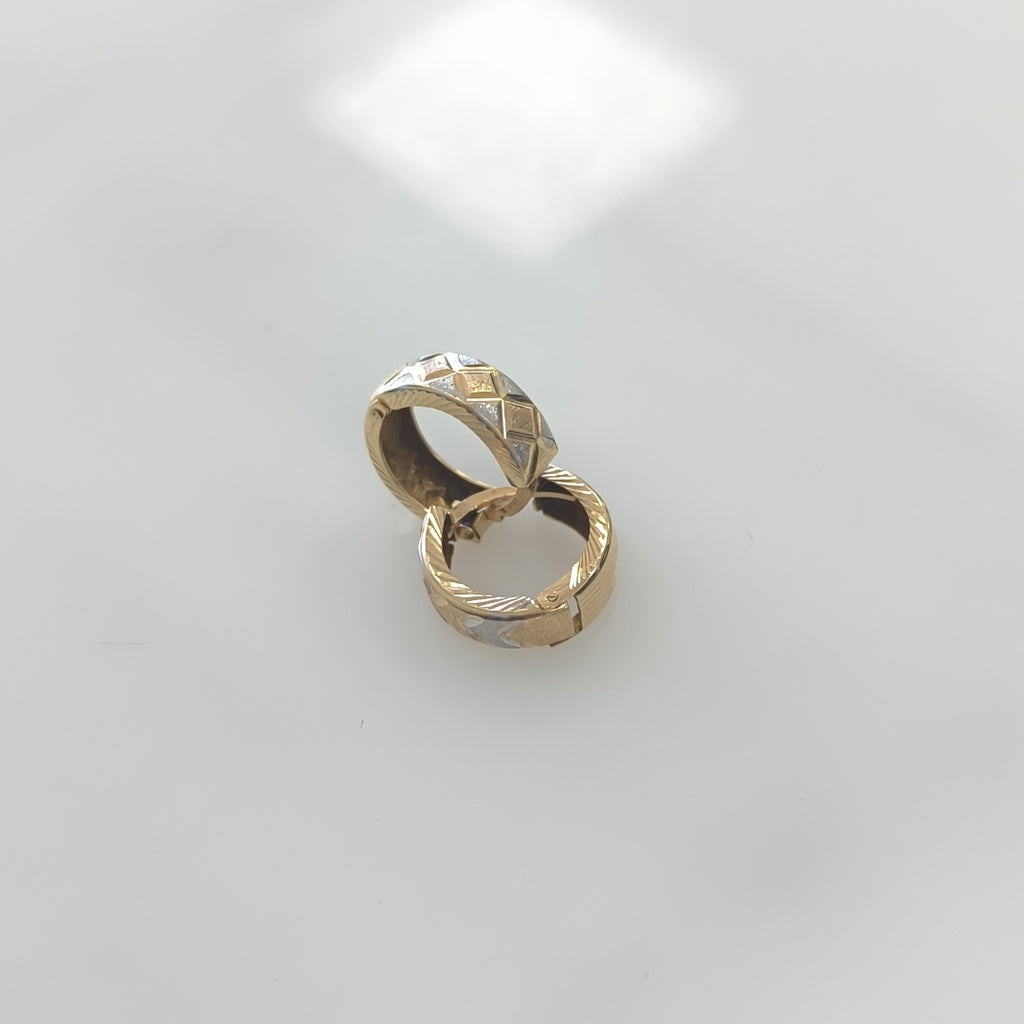 ARRACADAS PAR ORO 14 K 2.1 GRMS (SEMINUEVO)