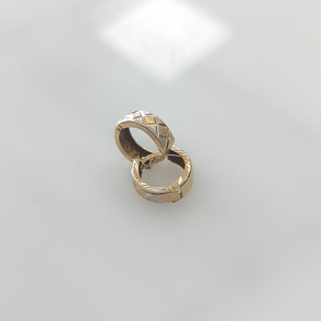 ARRACADAS PAR ORO 14 K 2.1 GRMS (SEMINUEVO)