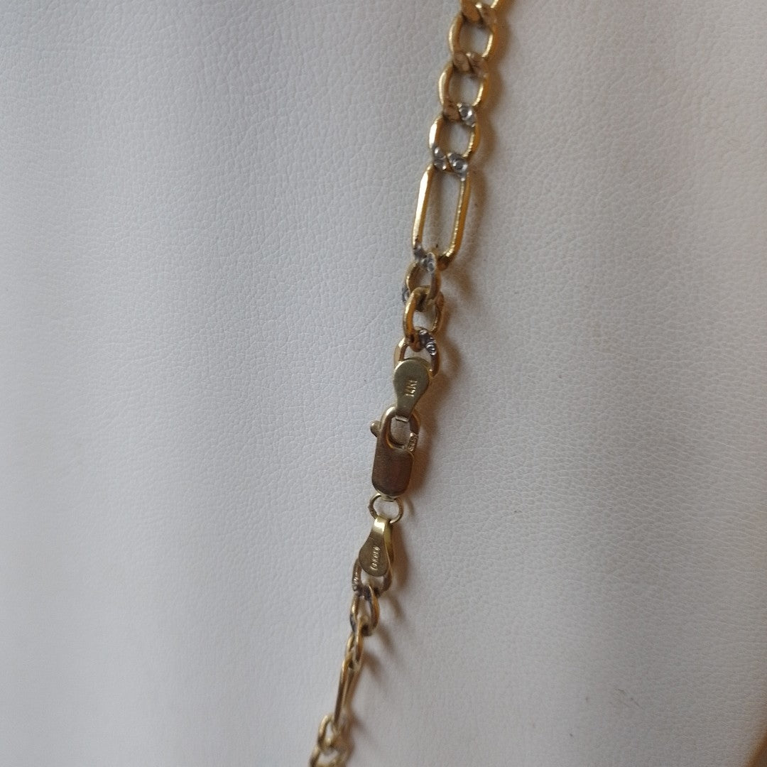 CADENA ORO, RODIADO 14 K 10.2 GRMS (SEMINUEVO)