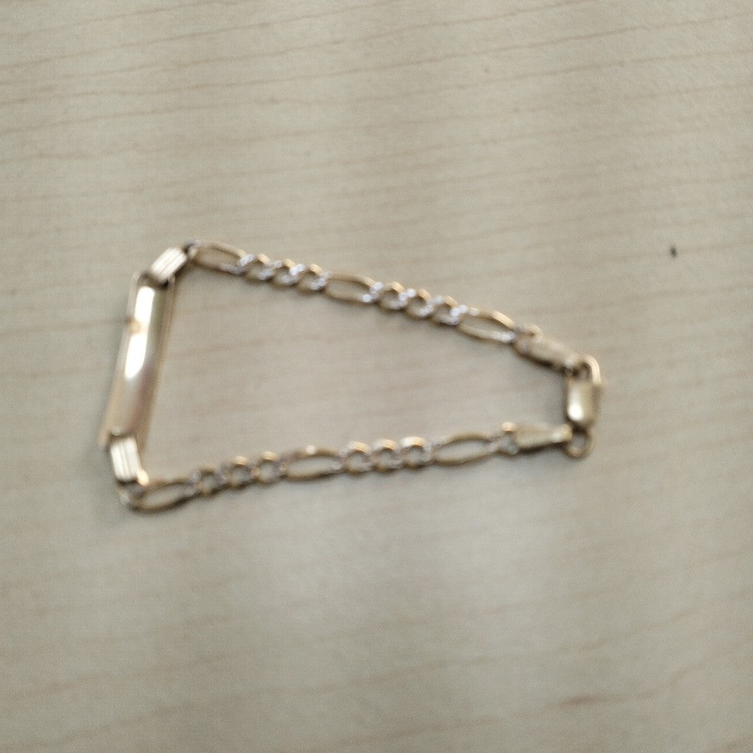 ESCLAVA ORO, RODIADO 14 K 3.8 GRMS (SEMINUEVO)