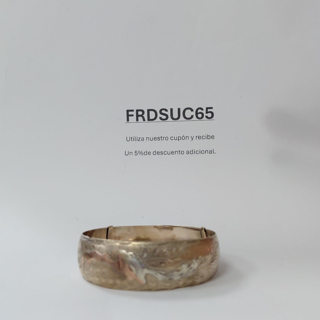 PULSERA RIGIDA ORO 8 K 11.5 GRMS (SEMINUEVO)