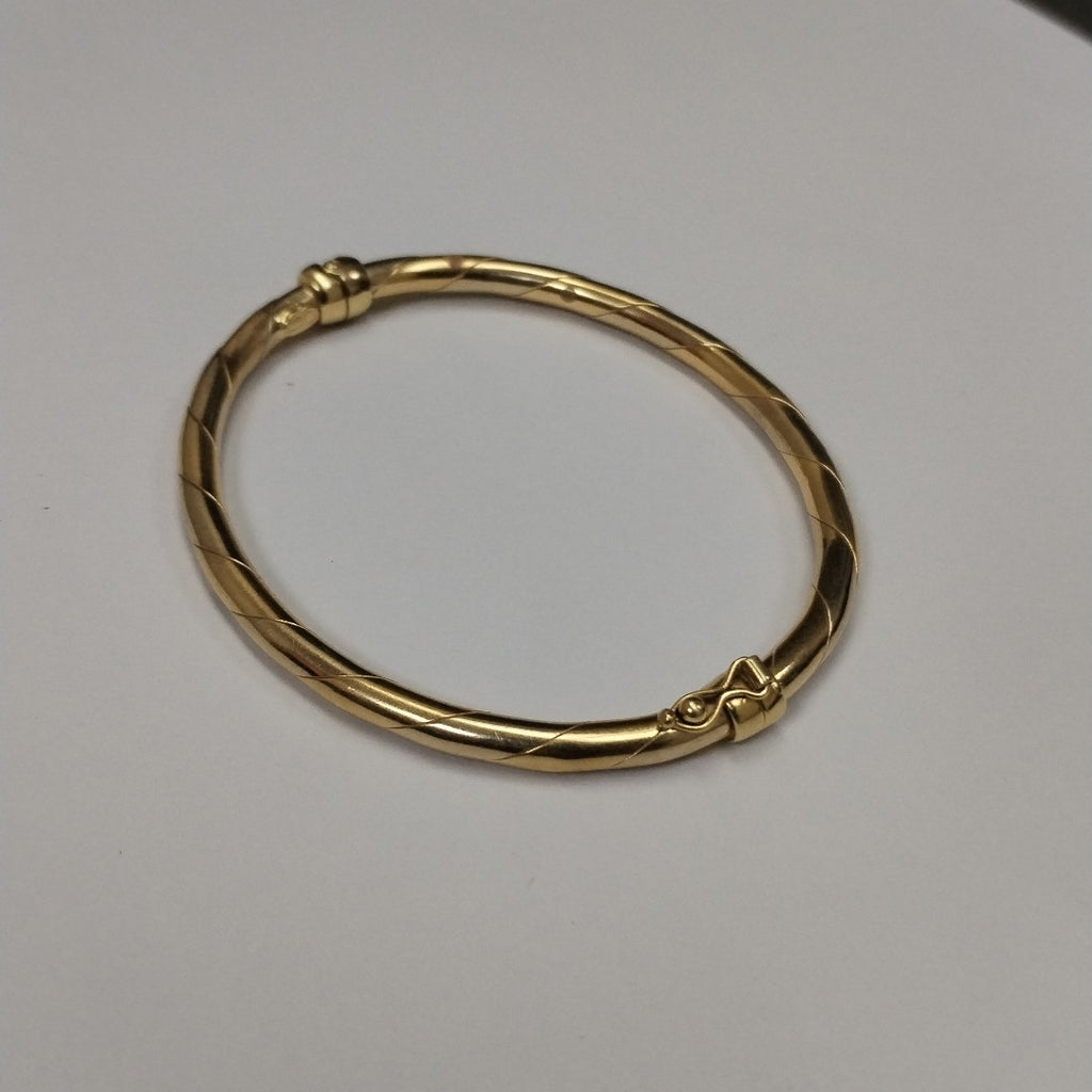 PULSERA RIGIDA ORO 18 K 10.2 GRMS (SEMINUEVO)