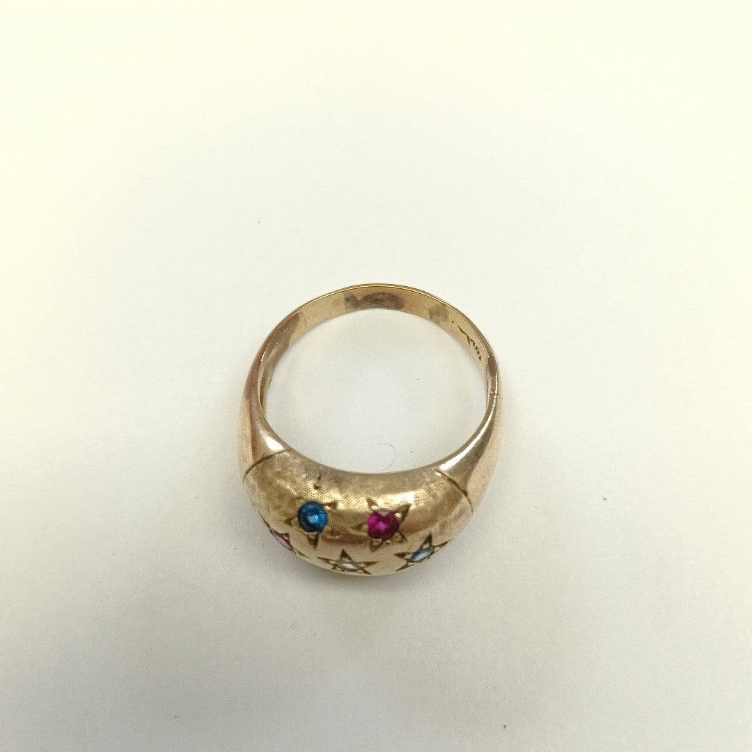 ANILLO ORO 10 K 7,00 GRMS (SEMINUEVO)