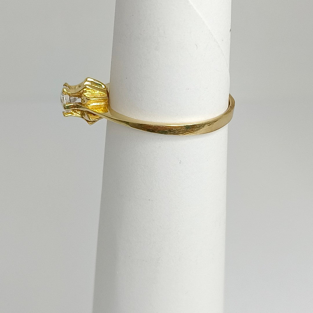SOLITARIO ORO 14 K 2.4 GRMS (SEMINUEVO)