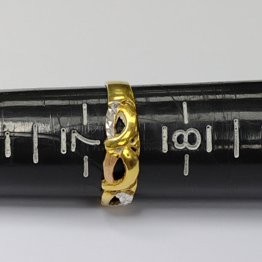 ANILLITO ORO,RODIADO 14 K 2,00 GRMS (SEMINUEVO)