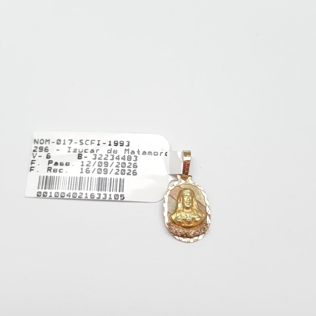 MEDALLA RELIGIOSA ORO 10 K 0,90 GRMS (SEMINUEVO)
