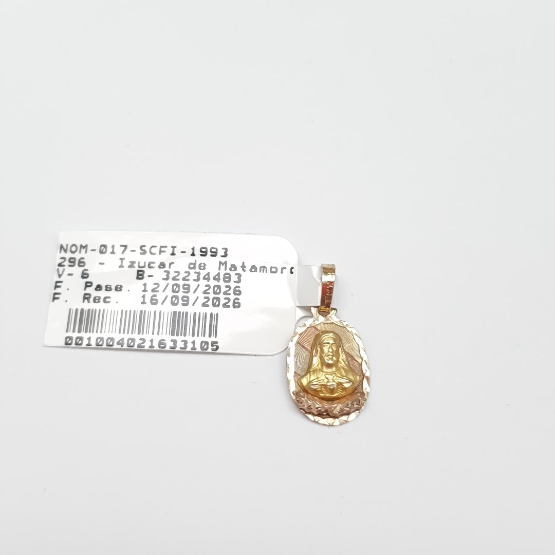 MEDALLA RELIGIOSA ORO 10 K 0,90 GRMS (SEMINUEVO)