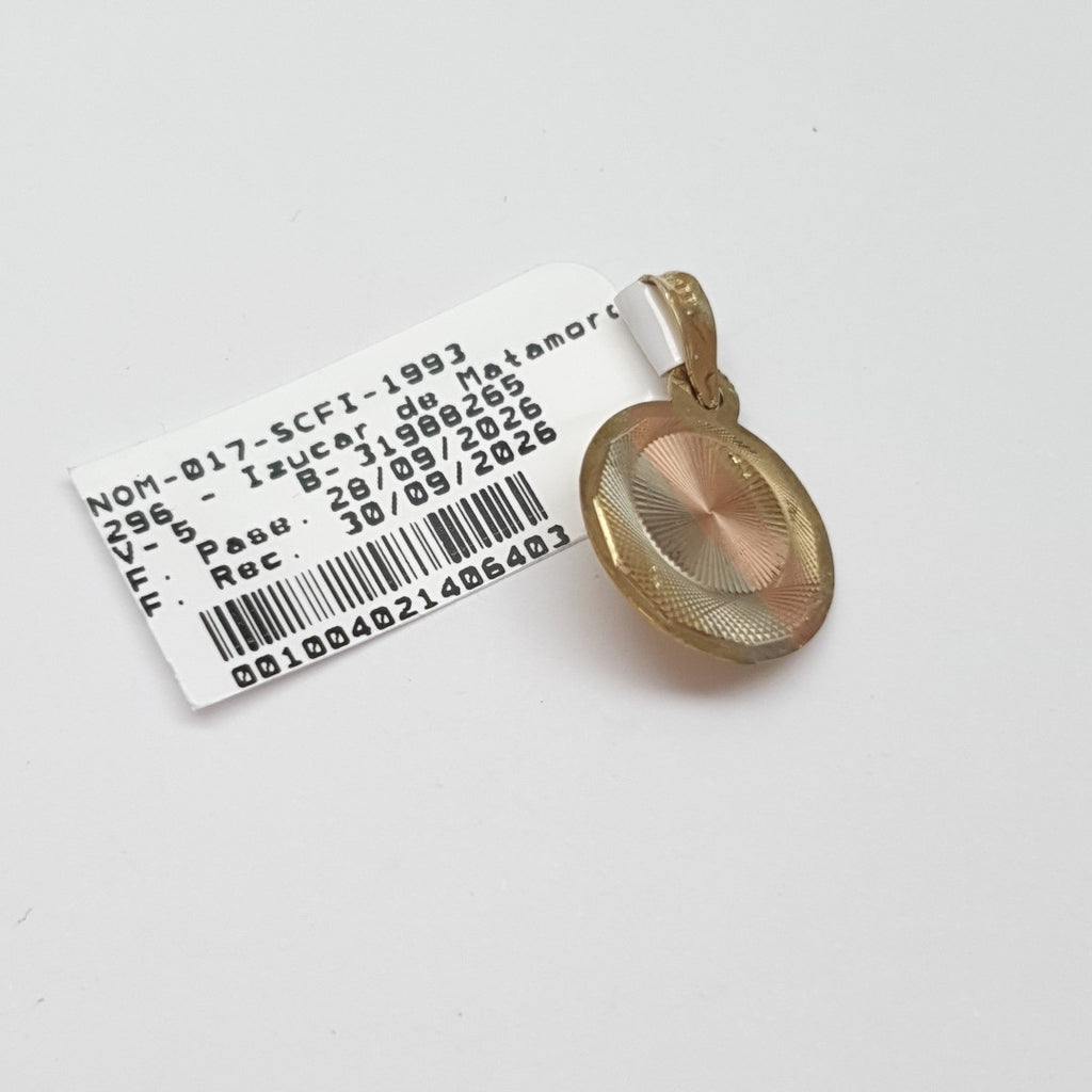 MEDALLA PERSONAL ORO 10 K 0.9 GRMS (SEMINUEVO)