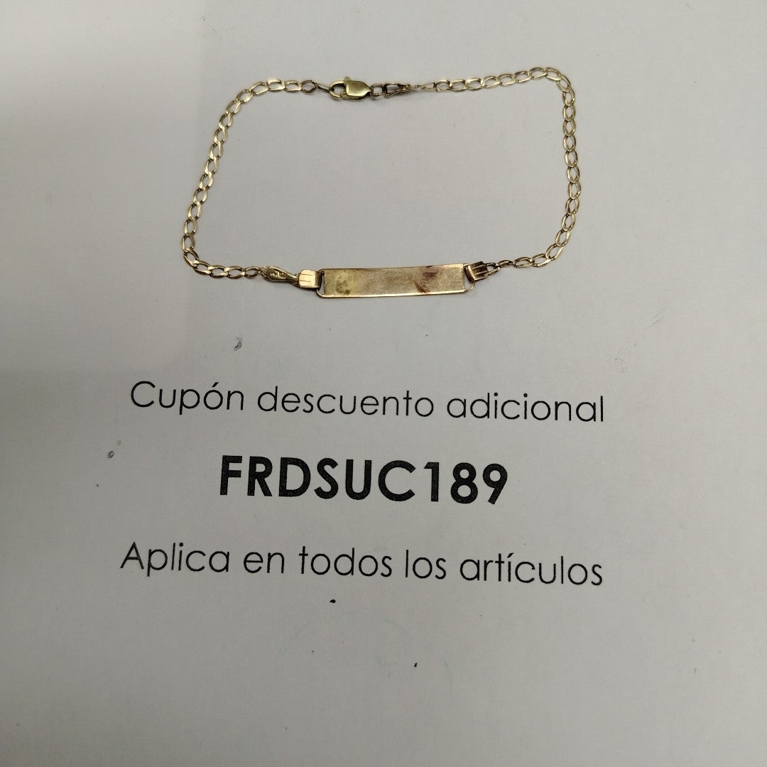 ESCLAVA ORO 10 K 2,20 GRMS (SEMINUEVO)