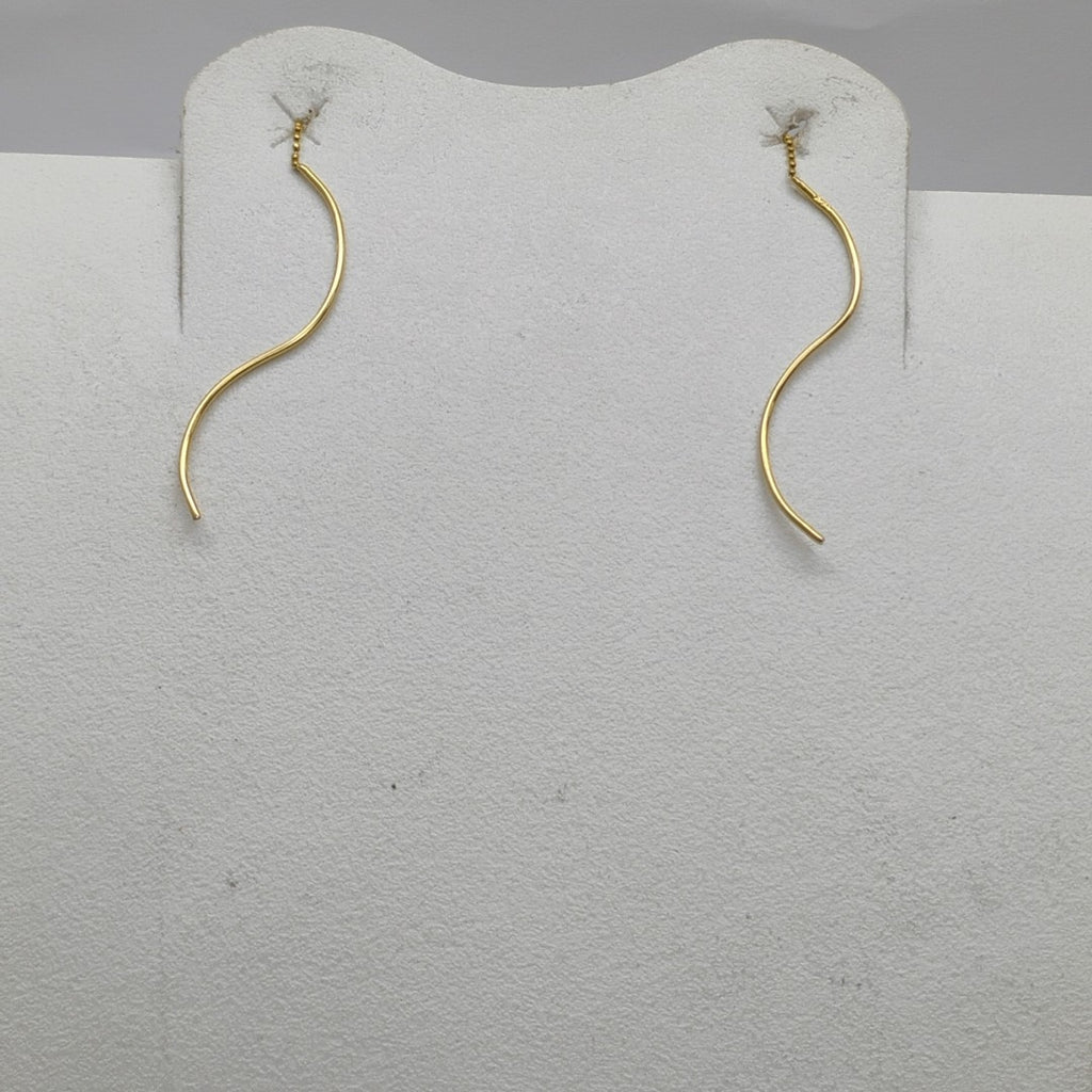 VIOLADORES PAR ORO 14 K 2,10 GRMS (SEMINUEVO)