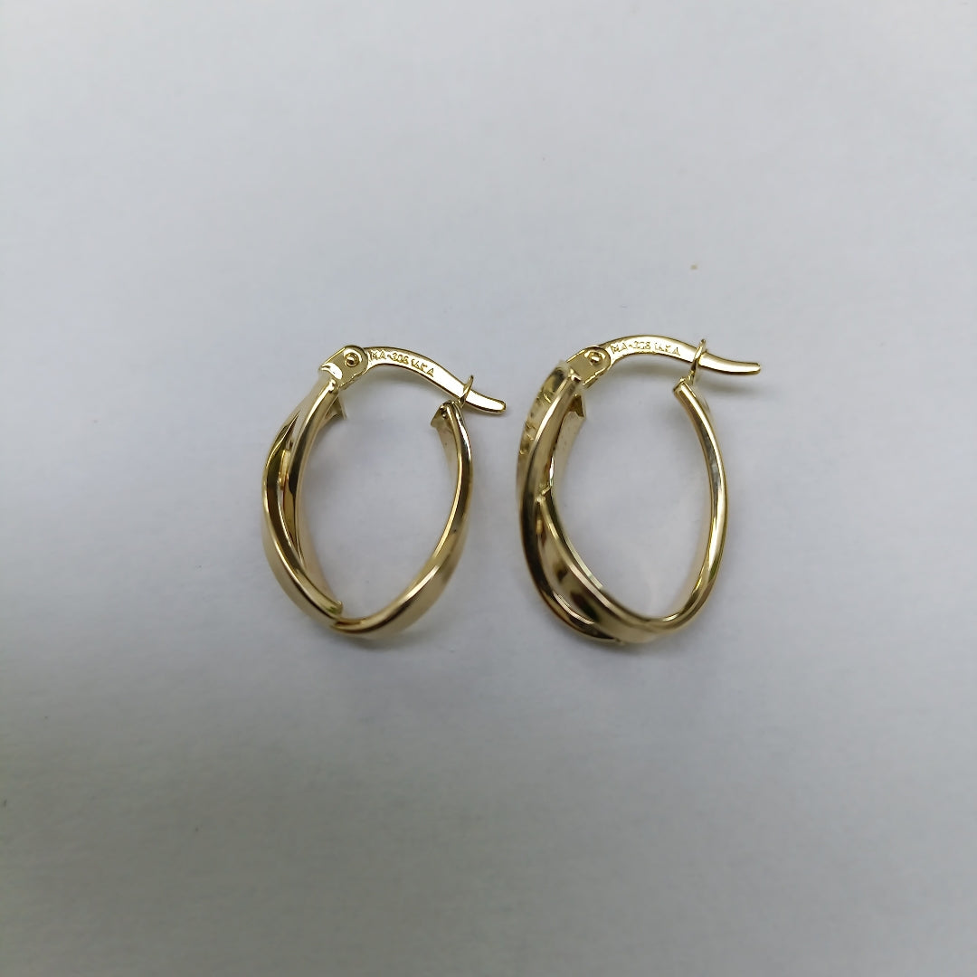 ARRACADAS ORO 14K 1.5 (NUEVO)