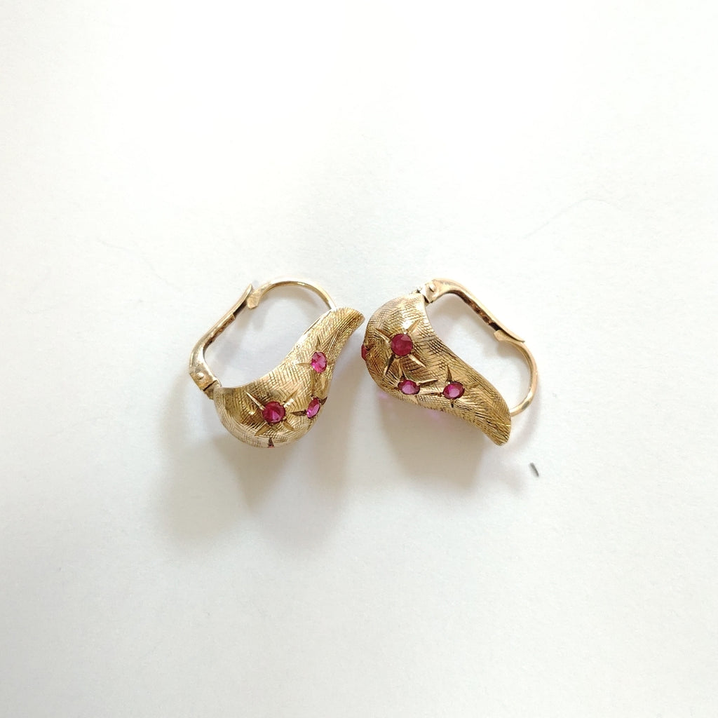 ARETES PAR ORO 14 K 5.8 GRMS (SEMINUEVO)