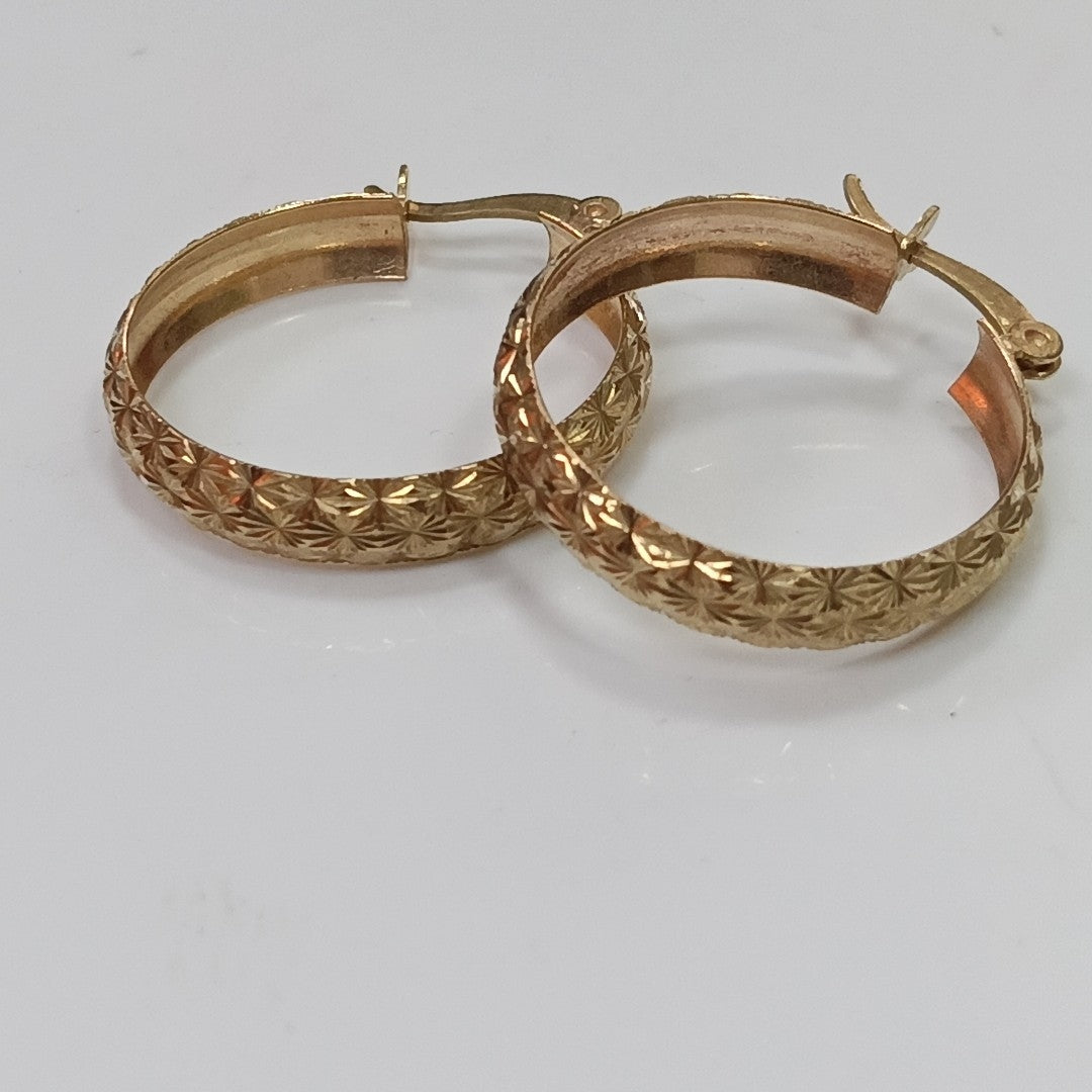 ARRACADAS PAR ORO 10 K 3,50 GRMS (SEMINUEVO)
