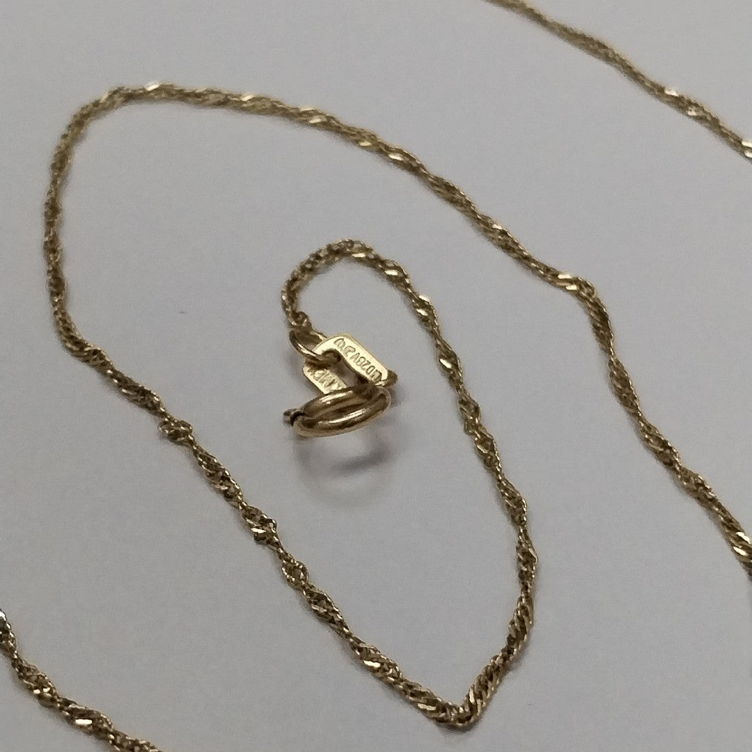 CADENA ORO 14 K 1.3 GRMS (SEMINUEVO)