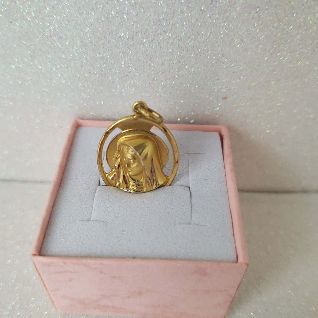 MEDALLA RELIGIOSA ORO 10 K 1.8 GRMS (SEMINUEVO)
