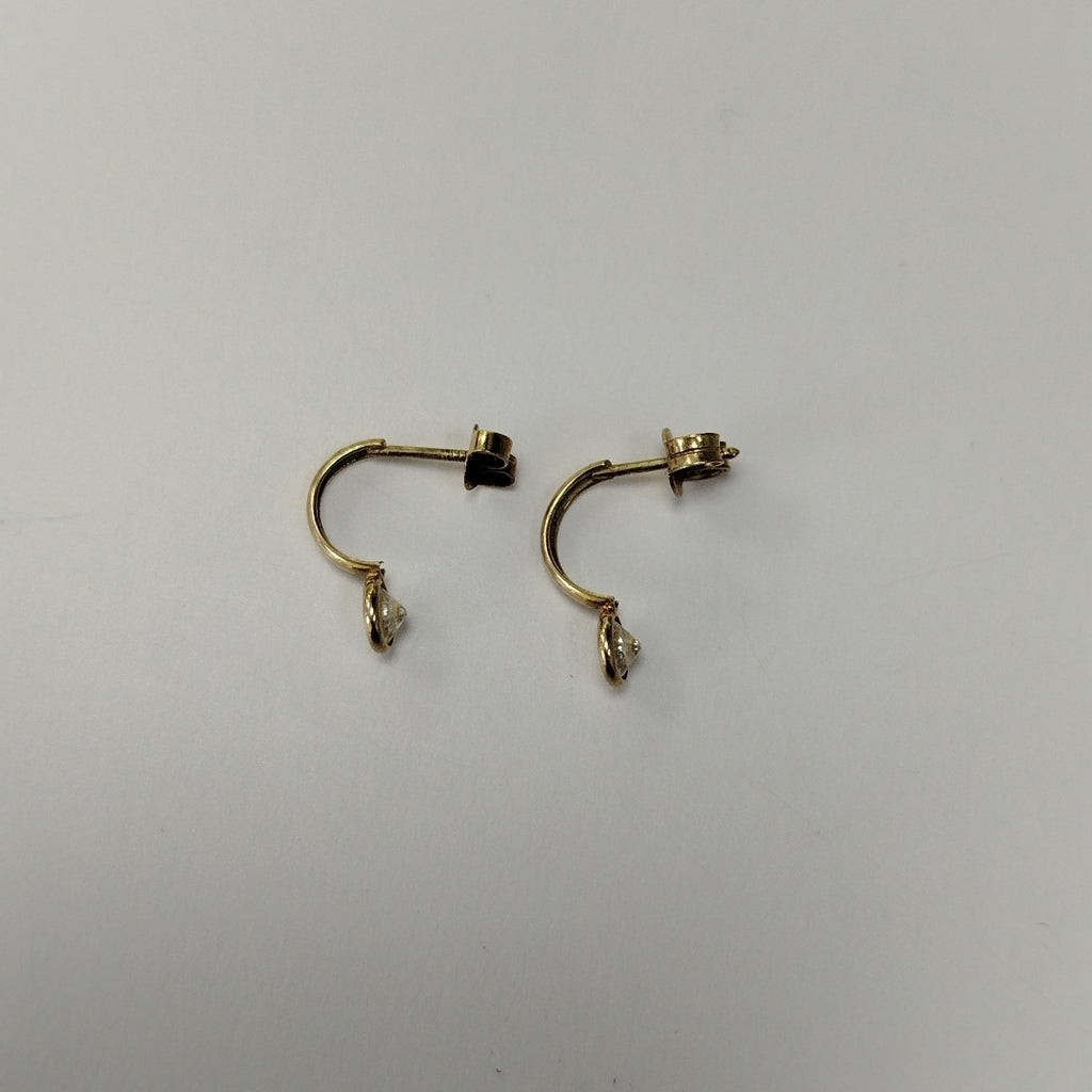 ARETES PAR ORO 14 K 0.8 GRMS (SEMINUEVO)