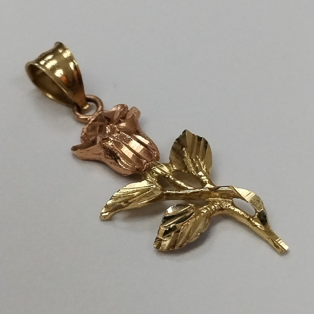 DIJE ORO, ORO COMBINADO 14 K 1.8 GRMS (SEMINUEVO)