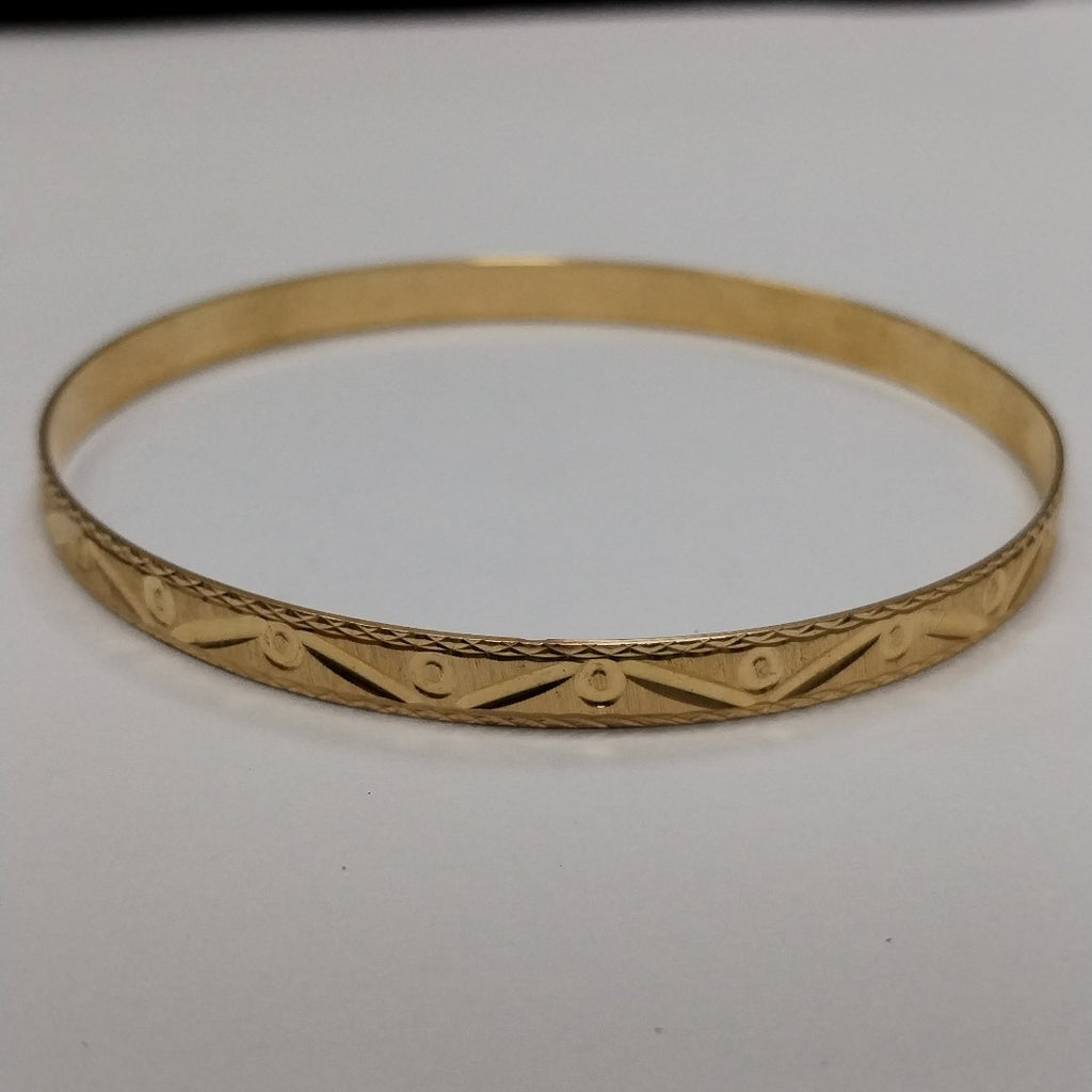 PULSERA RIGIDA ORO 14 K 9,10 GRMS (SEMINUEVO)