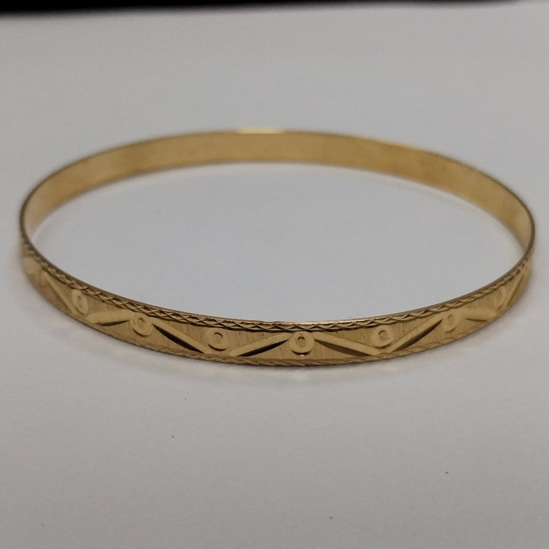 PULSERA RIGIDA ORO 14 K 9,10 GRMS (SEMINUEVO)