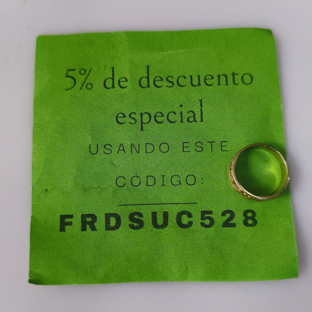 ANILLITO ORO 10 K 1.4 GRMS (SEMINUEVO)