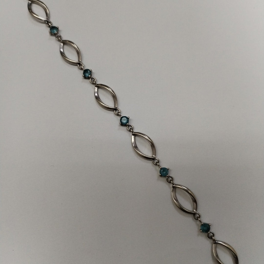 PULSERA ORO BLANCO 14 K 9,00 GRMS (SEMINUEVO)