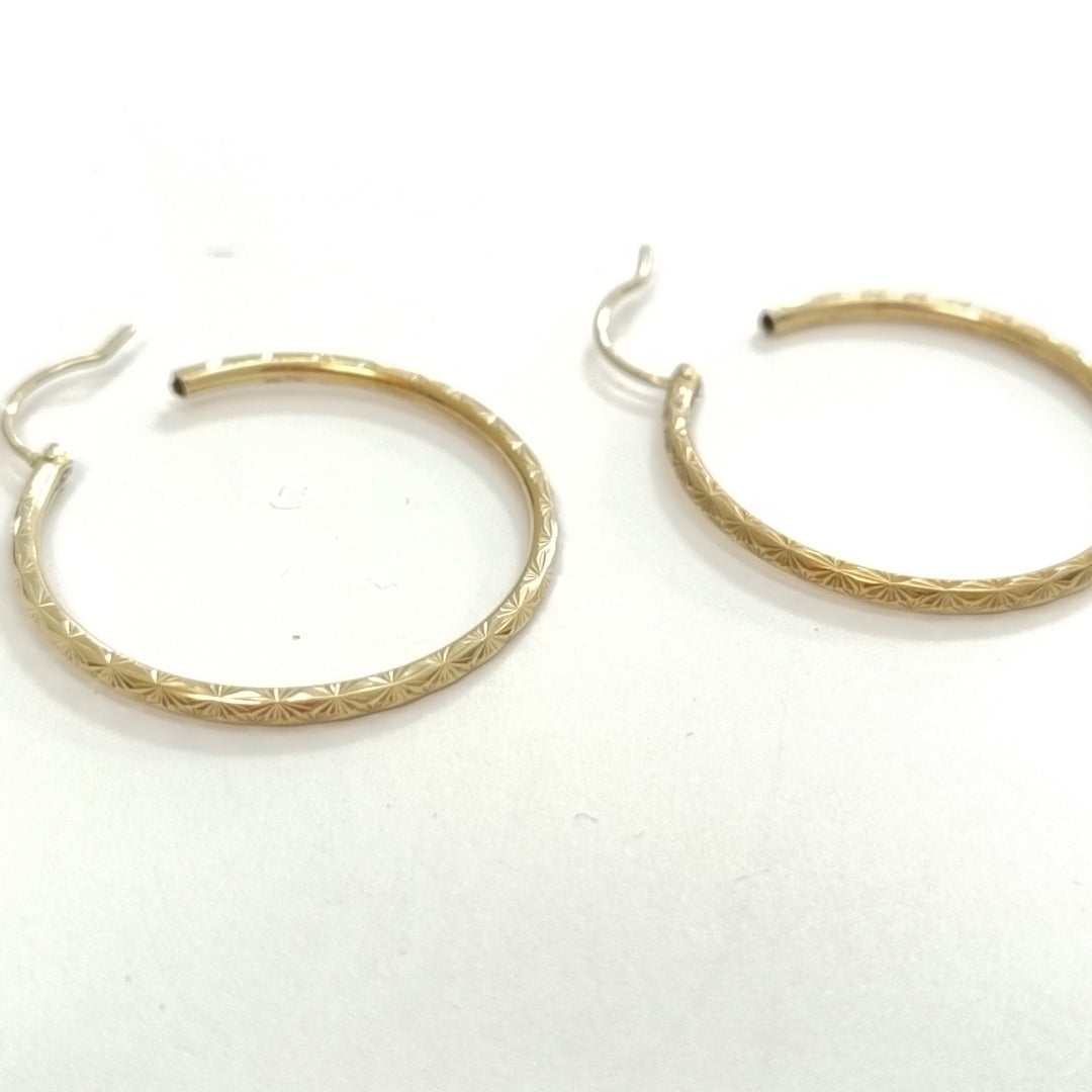 ARRACADAS PAR ORO 10 K 2.5 GRMS (SEMINUEVO)