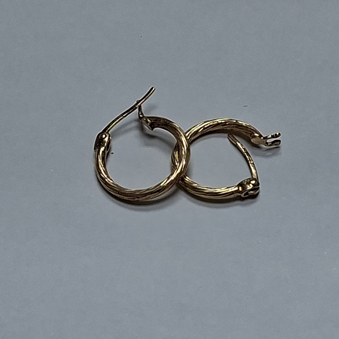 ARRACADAS PAR ORO 10 K 1,20 GRMS (SEMINUEVO)