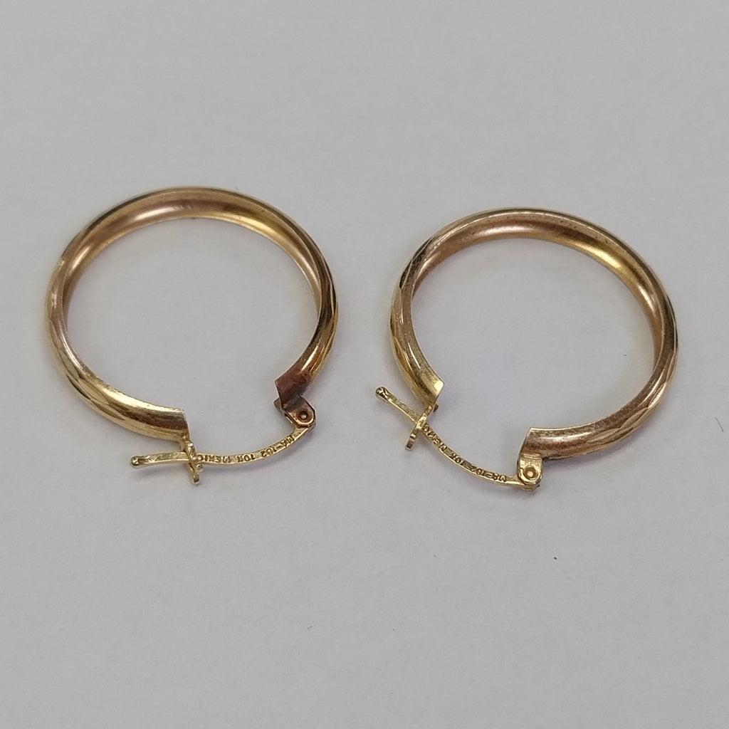 ARRACADAS PAR ORO 10 K 2 GRMS (SEMINUEVO)