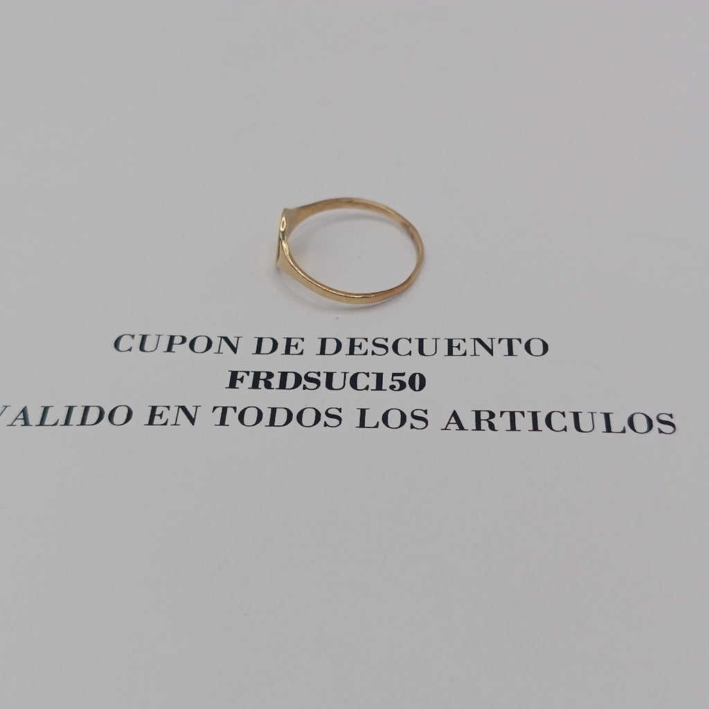 ANILLITO ORO 8 K 1.4 GRMS (SEMINUEVO)