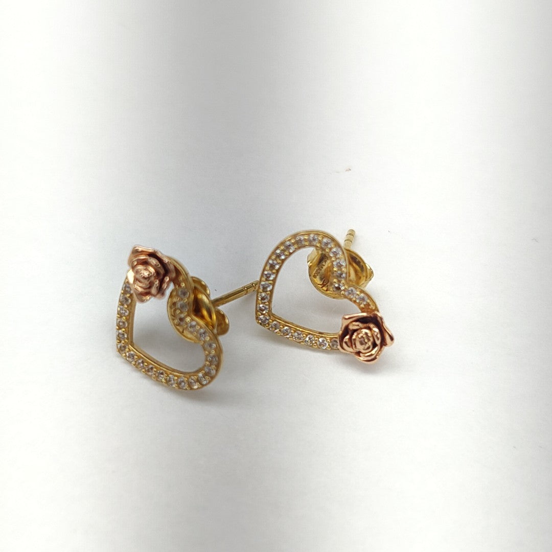 BROQUELES PAR ORO 14 K 2.3 GRMS (SEMINUEVO)
